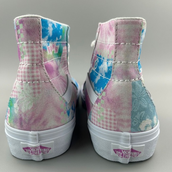 Vans Sk8-Hi Tapered VR3 Sunny Day Women Size 6 Floral Pink Skate Shoes NEW - Picture 4 of 6